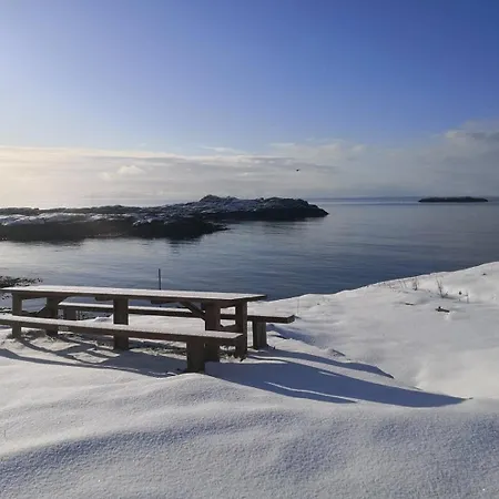 House With Amazing View & Location In Tind בית נופש Sørvågen