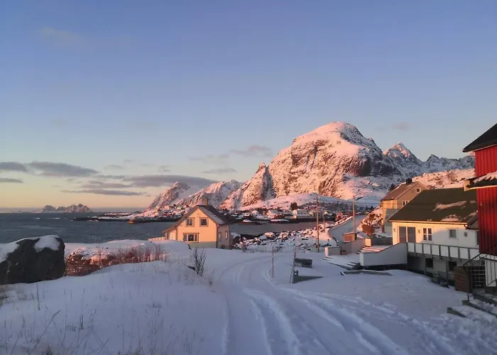 House With Amazing View & Location In Tind Feriehus Sørvågen