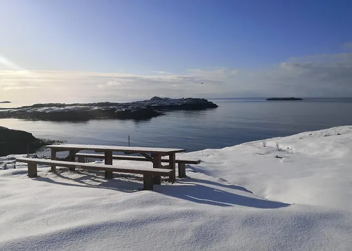 House With Amazing View & Location In Tind Feriehus Sørvågen
